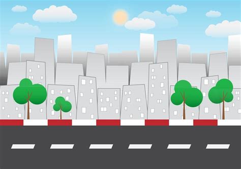 cartoon city background 2285092 Vector Art at Vecteezy