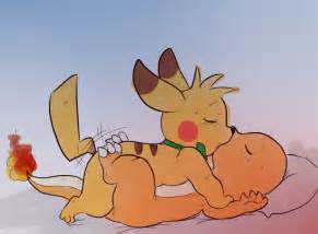 Rule 34 Charmander Fire Humping Male Multiple Males Nintendo Pikachu Pokemon Tagme Tail Tail