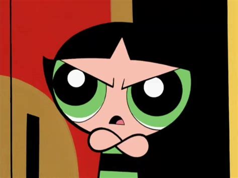 Powerpuff Girls Buttercup Angry