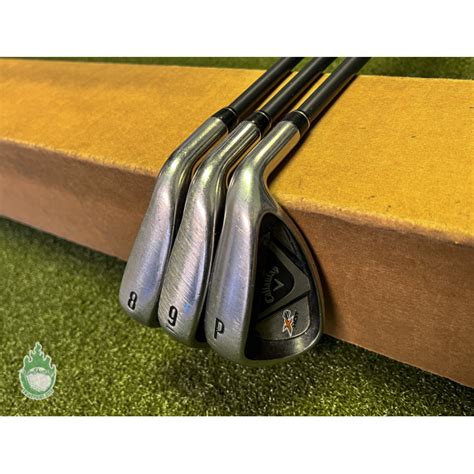 Used Right Handed Callaway X Hot Irons Pw G Regular Flex Graphite