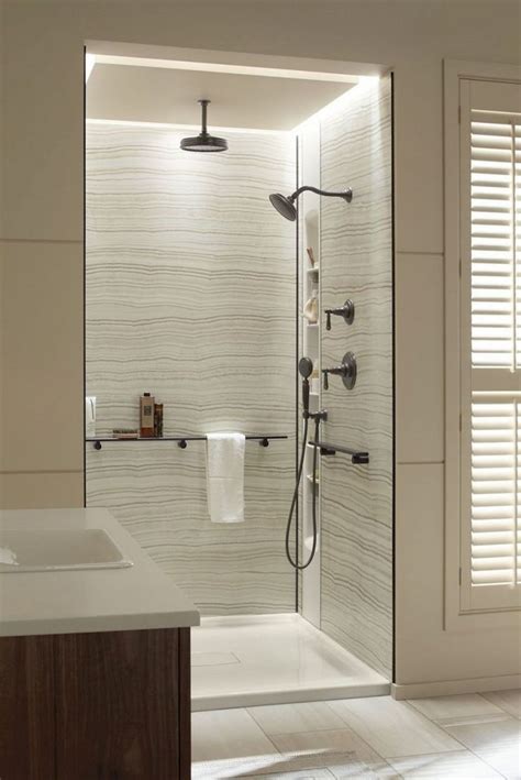 49 Awesome Bathroom Shower Makeover Ideas Shower Makeover Bathroom