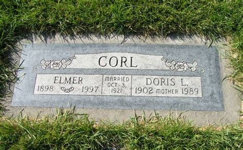 Elmer Simon Corl 1898 1997 Mémorial Find A Grave