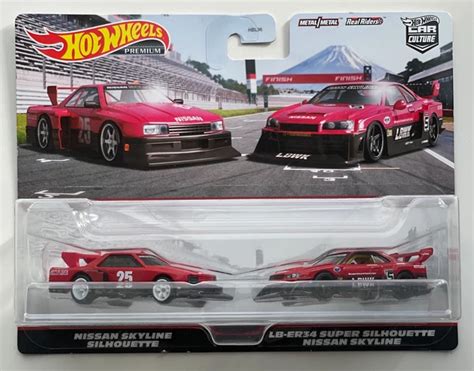 Hot Wheels Premium Duo Pack Nissan Skyline Silhouette Eur Picclick Fr
