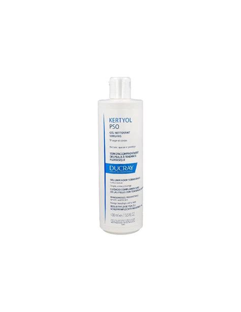 Kertyol Pso Gel Limpiador Sobregraso Ducray 1 Envase 400 Ml