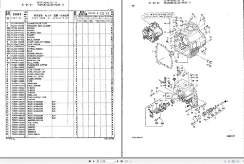 Mitsubishi Forklift Fg Fg Parts Manual