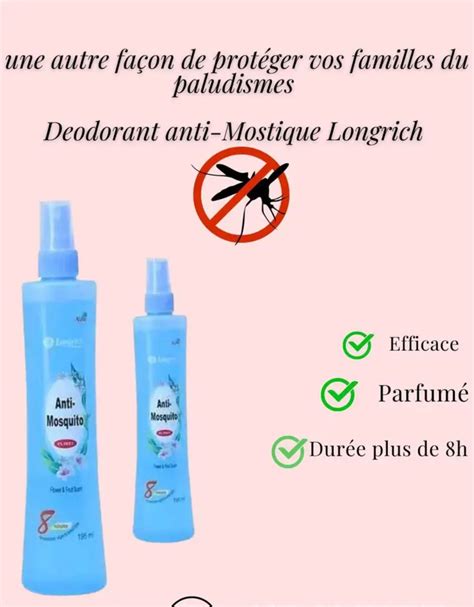 Longrich Parfum Anti Moustique Goodis CI