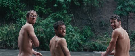 Auscaps Alex Russell Joel Jackson And Daniel Radcliffe Nude In Jungle