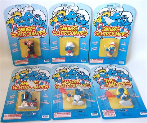 Vintage Smurf Figures Mint In Packages Vintage Smurf