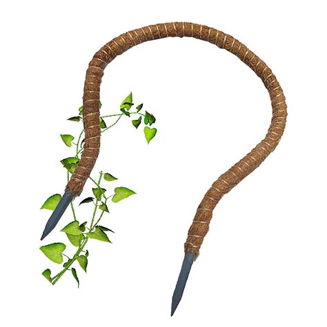 2023 NEW Moss pole, 2-piece coconut shell pole, flexible plant pole