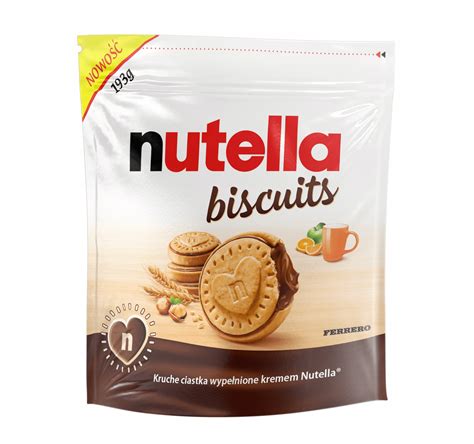 Nutella Biscuits 193g Kruche Ciastka Z Kremem 13587259303 Allegropl