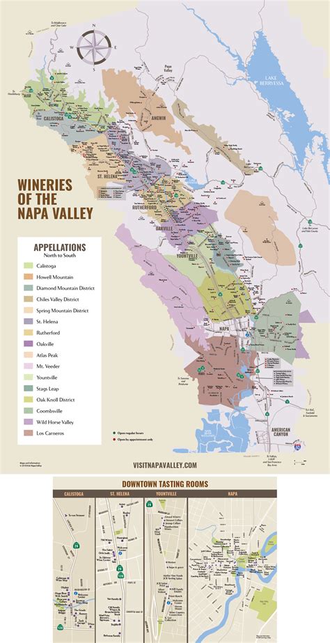 Napa Valley Winery Map | Plan Your Visit to Our Wineries