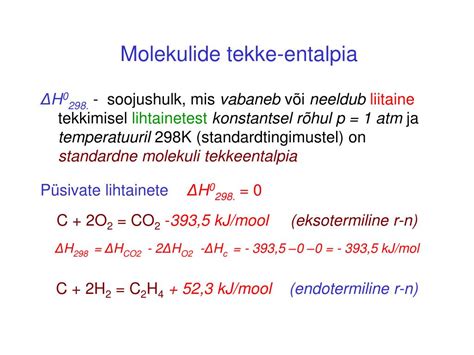 Ppt Keemiline Side Ii Keemilised Reaktsioonid Powerpoint