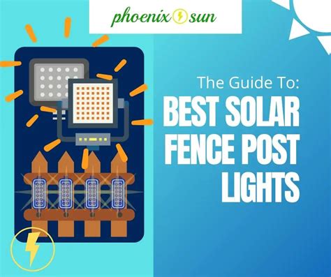 TOP 10 Best Solar Fence Post Lights & Their Reviews