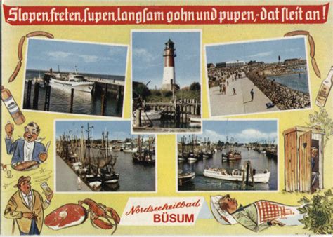 Alte Postkarte Nordseeheilbad B Sum Ebay