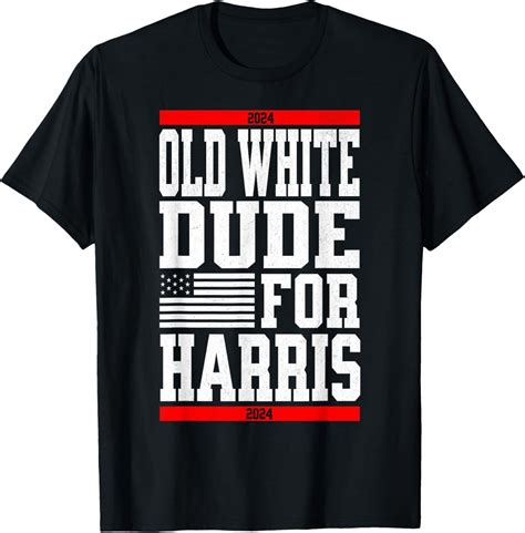 Old White Dude For Harris President 2024 T-Shirt - Walmart.com