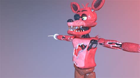 Foxy Download Free 3d Model By 🤎 Fℝεdᗪ𝐘 𝒻𝓪zⒷᵉ𝐀ⓡ 🤎 Fazbearcool