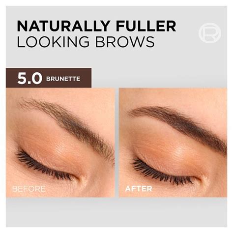 L Oreal Paris Brow Color Semi Permanent Tint Brunette Make Up Superdrug