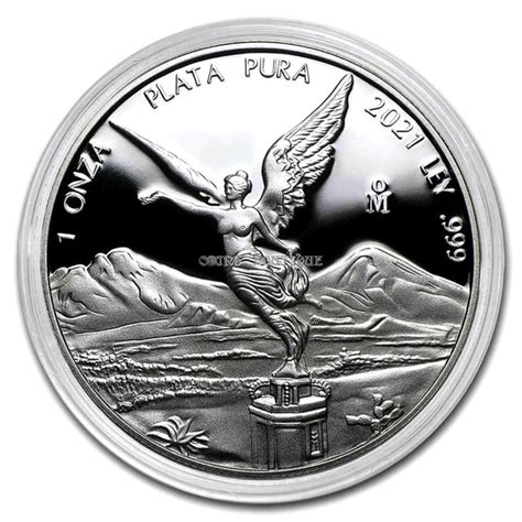 [2021 Mexican Libertad 1 oz Proof silver coin ] | [Coins Boutique]