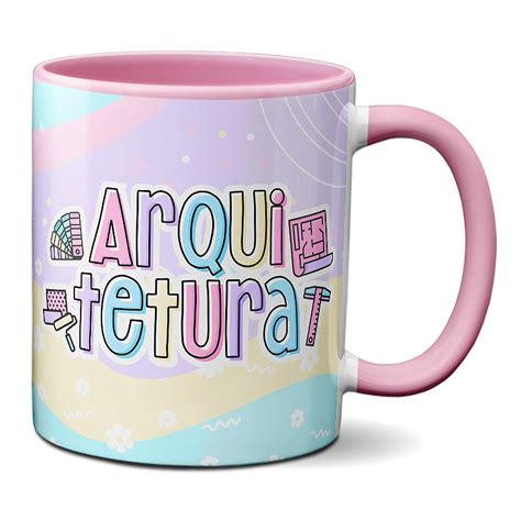 Caneca Arquitetura Profissão Arquiteta Criativa Presente Minha Caneca