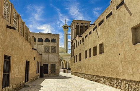 Bastakia Old Dubai The Bastakia Quarter Sometimes Also Called Al