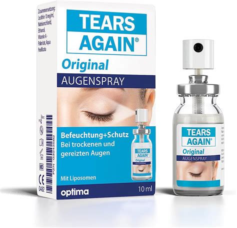 Tears Again Original10 Ml Augenspray Gegen Trockene Augen Ohne