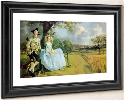 Mr And Mrs Andrews By Thomas Gainsborough Print or Oil Painting ...