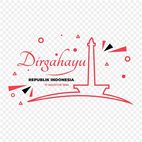 Dirgahayu Indonesia Vector Hd Png Images Dirgahayu Republik Indonesia