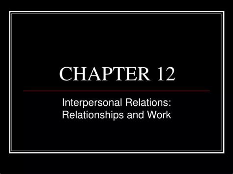 Ppt Chapter 12 Powerpoint Presentation Free Download Id5387690