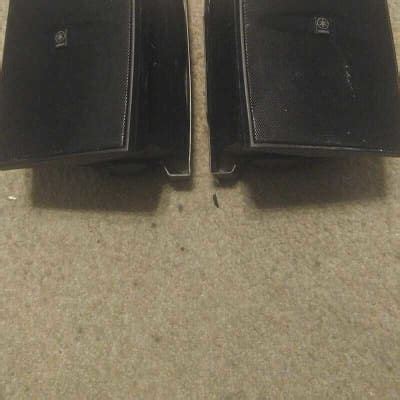 Yamaha NS AW1 Two Way Indoor Outdoor Speakers Black Pair Tested