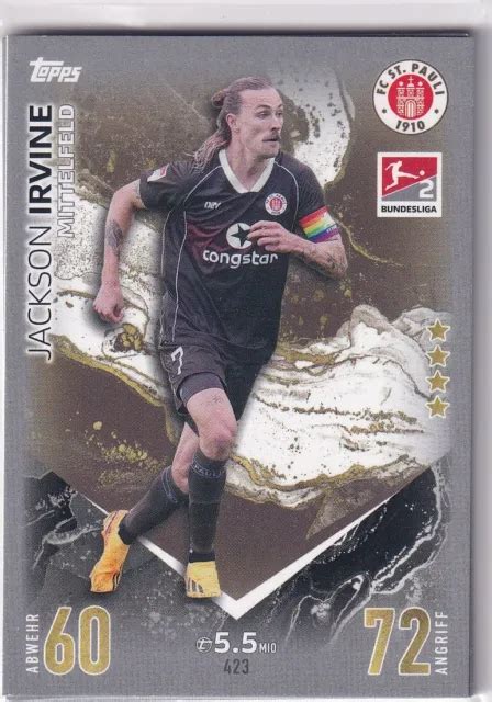 Topps Match Attax Bundesliga Carte Num Ro Jackson