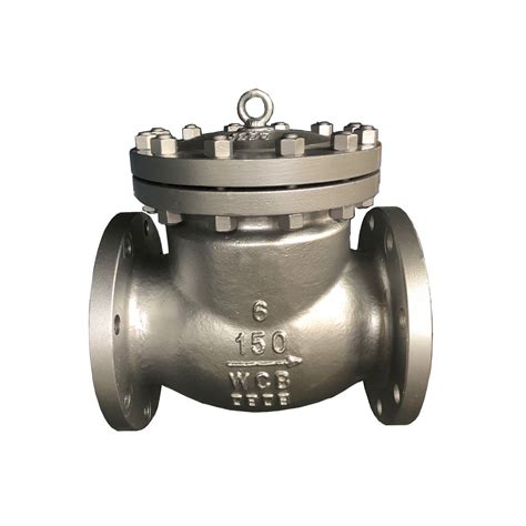 API Class300 Cast Steel Wcb Flanged Swing Check Valve Motorized Valve