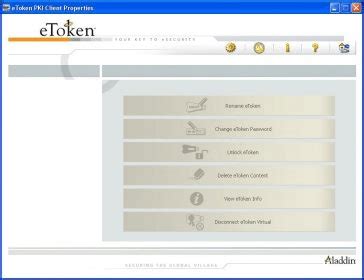 eToken PKI Client Download - It is a framework for creating a secure ...