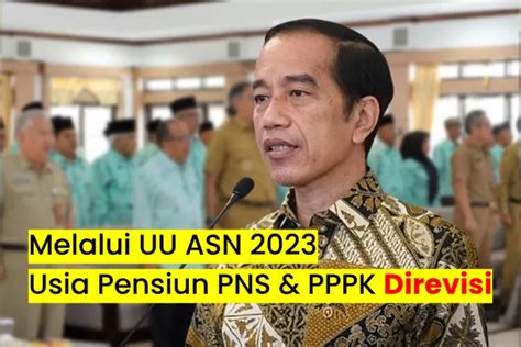 DPR Dan Menpan RB Sudah Setuju Batas Usia Pensiun PNS Dan PPPK Direvisi