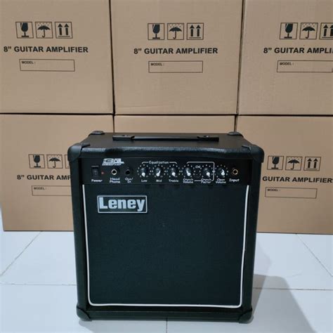 Jual Amplifier Ampli Gitar 8 Inc 2 Input Ada Efek Distorsi Overdrive