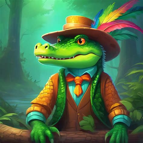 Bedtime Story Cedric The Stylish Crocodile
