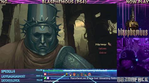 Blasphemous All Bosses Part 3 Razorface Live YouTube