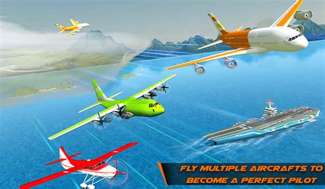 Flight Pilot Plane Landing Flight Simulator Game Amazonアプリストアのアプリ