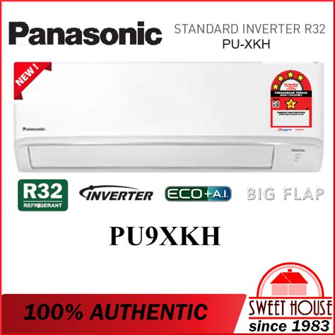 Panasonic Aircond Air Conditioner Inverter R Hp Cs Pu Akh I Auto