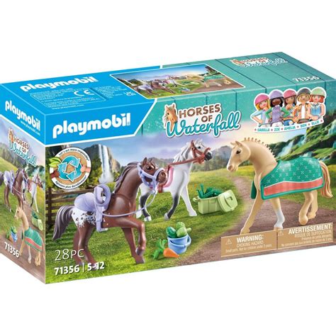 Playmobil® 71356 Horses of Waterfall3 koně Morgan, Quarter Horse a Shagya Arabian | Joy KIDS