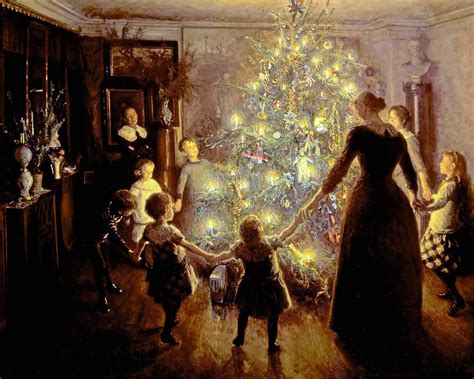 Happy Christmas Merry Christmas By Viggo Johansen Danish