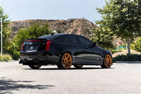 Cadillac ATS Black Blaque Diamond BD-F18 Wheel | Wheel Front