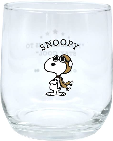 Amazon｜大西賢製販 Peanuts スヌーピー Glass Star ゴールド 260ml Snoopy グラス Pa 800