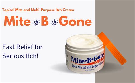 Buy Mite B Gone Sulfur Cream Itch Relief From Mites Insect Bites