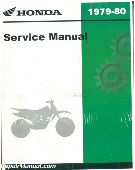 1979 1980 Honda XR500 Motorcycle Service Manual