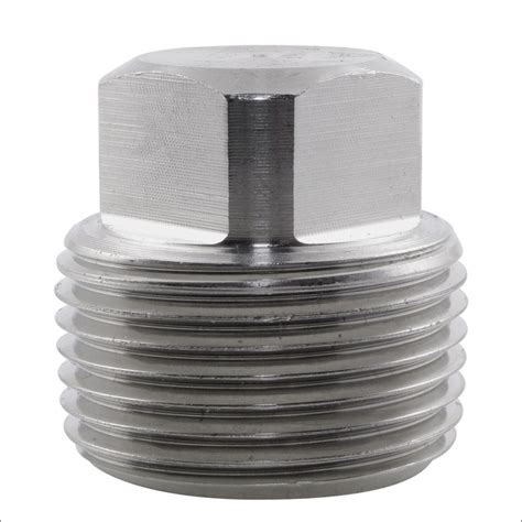 Square Head Plug BSPT Stainless Steel Pipe Dream Fittings Ltd