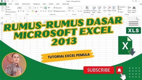 Rumus Rumus Dasar Microsoft Excel 2013 Tutorial Microsoft Excel