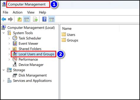 Enable Local Users And Groups Management In Windows