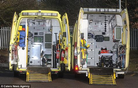 Ambulances Reinforced To Cope With Obese Patients Daily Mail Online