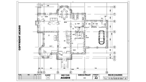 Je Vais Dessiner Votre Plan Sur Autocad Par ACADIS