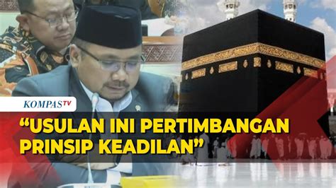 Full Pernyataan Lengkap Menag Soal Usulkan Biaya Haji Naik Jadi